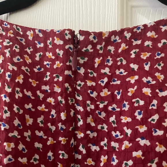 Madewell Multicolor Floral Button Front Dress - Picture 7 of 9